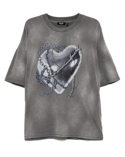 FIVE CM Gray Printed T-Shirt for men