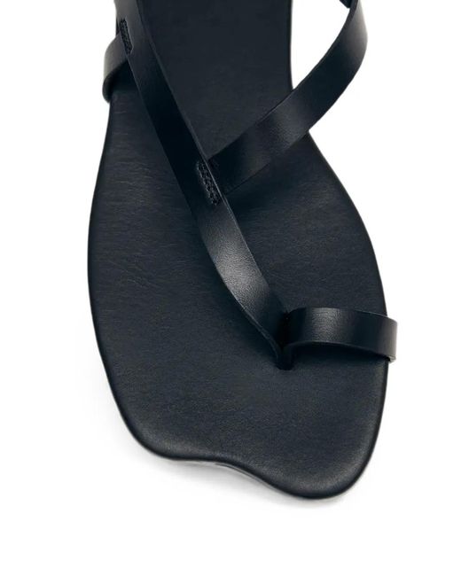 Alohas White Dawn Toe-Strap Flat Sandals