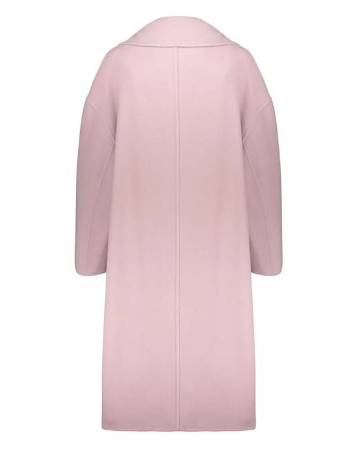 Herno Pink Double-Breasted Coats