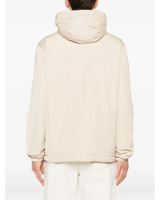 Sandro Natural Logo-Detail Zip-Up Jacket for men