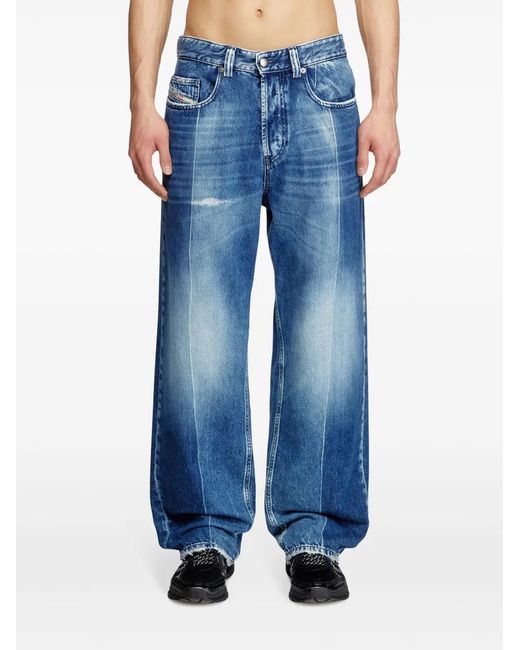 DIESEL Blue 2001 D-Macro 09L48 Jeans for men