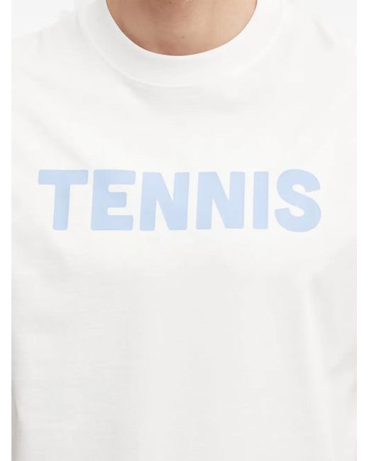 Lacoste White Crew-Neck Short-Sleeve T-Shirt for men