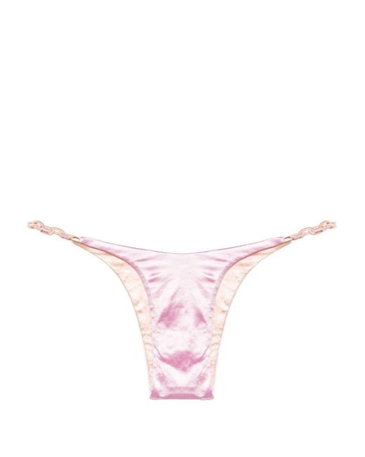 Slip bikini Exclusive reversibile di Isa Boulder in Pink