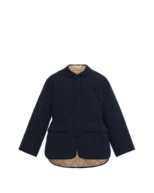 Chaqueta Con Motivo Acolchado Rethinkit Studios de color Blue