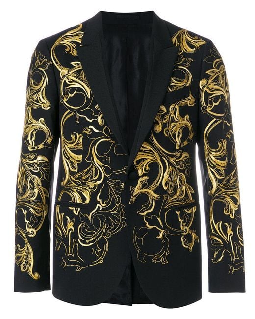 Versace gold hotsell blazer