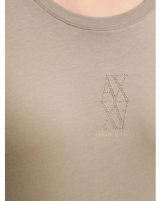 ARMANI EXCHANGE Blue Long-Sleeve T-Shirt