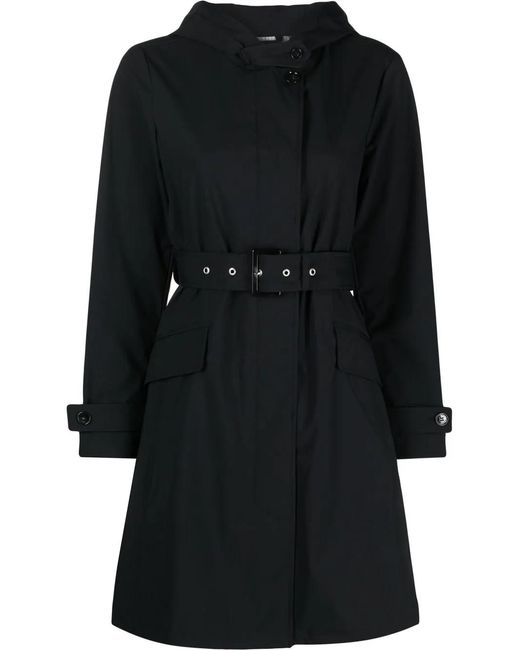 Woolrich Black Fayette Parka Coat