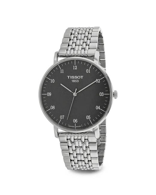 Tissot Gray Everytime 41Mm Watch for men