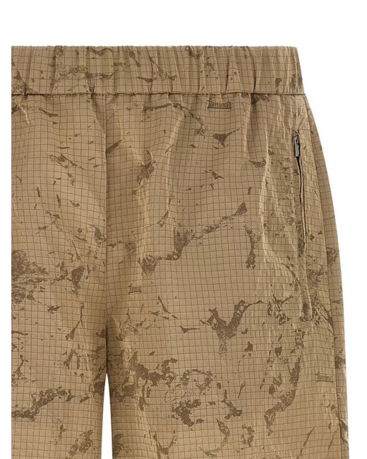 Laminar Natural Camouflage-Print Bermuda Shorts for men