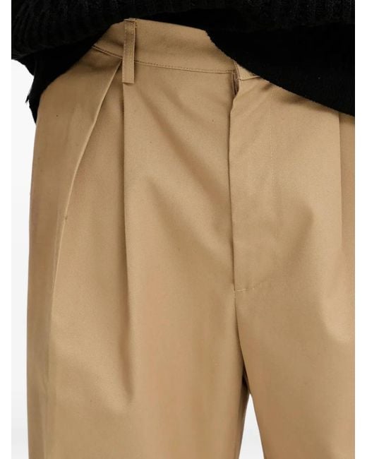 Fiorucci Natural Pleated Trousers for men