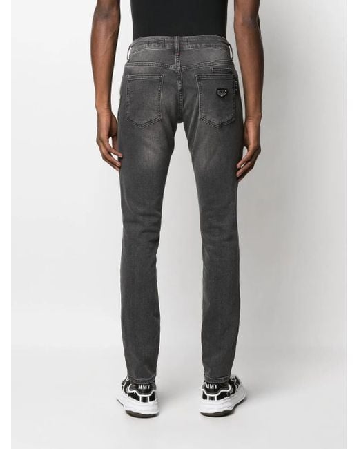 Vaqueros Slim Philipp Plein de hombre de color Gray