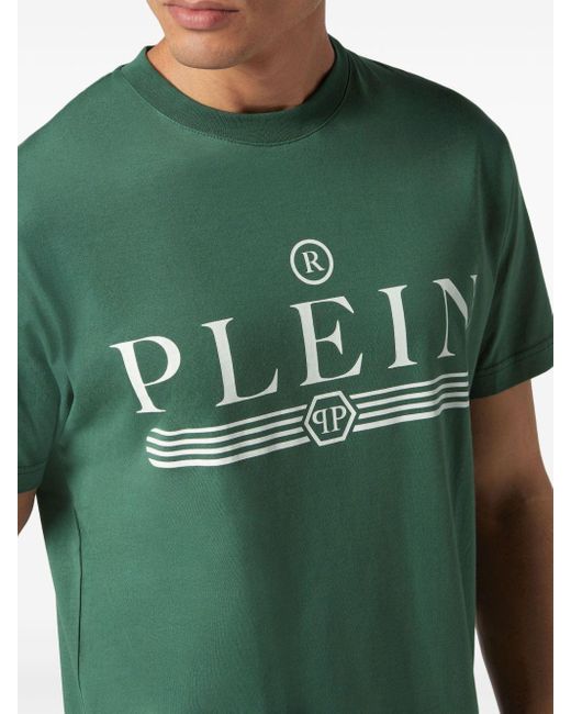 T-shirt à imprimé graphique Philipp Plein pour homme en coloris Green