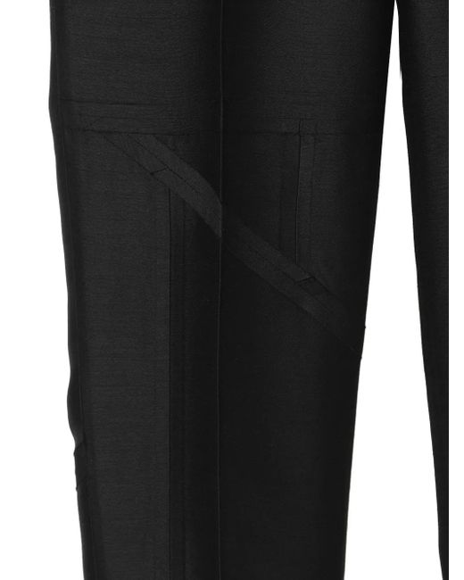 Undercover Black Panelled Wool Pants for men