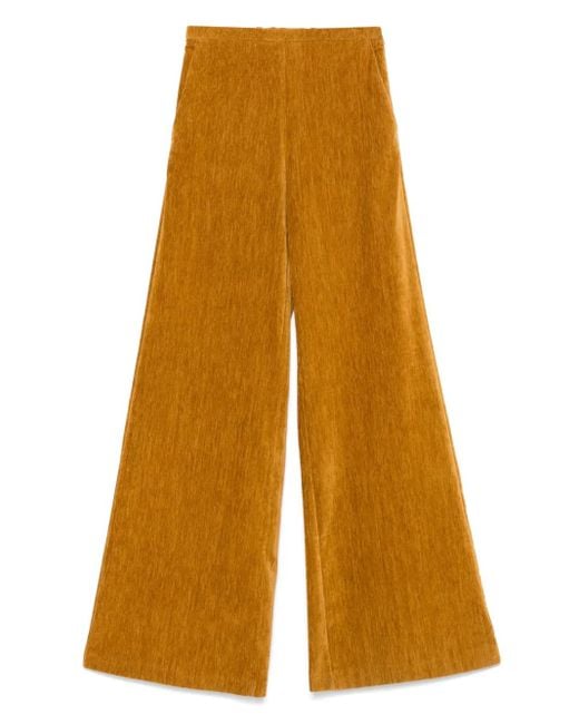 Forte Forte Broek Met Textuur in het Orange