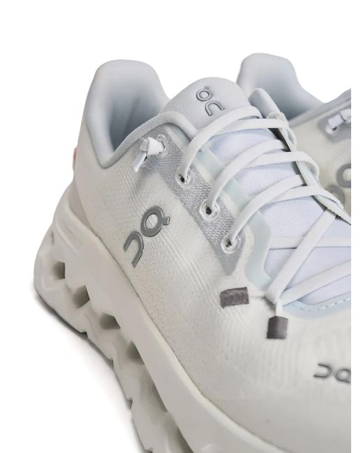 On Shoes White Cloudtilt Lace-Up Sneakers