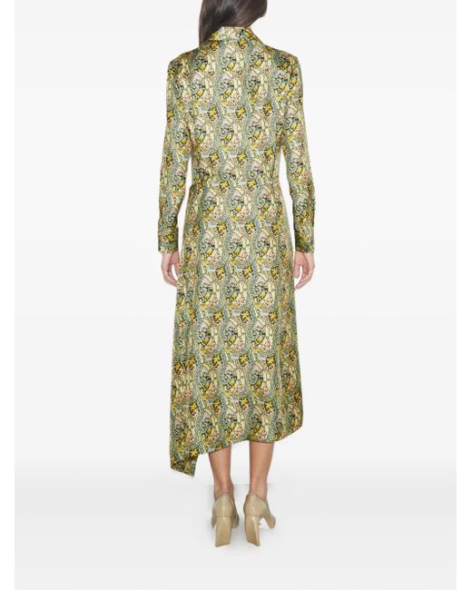 tory burch silk wrap dress Tory Burch Women's Printed Silk Wrap Dress