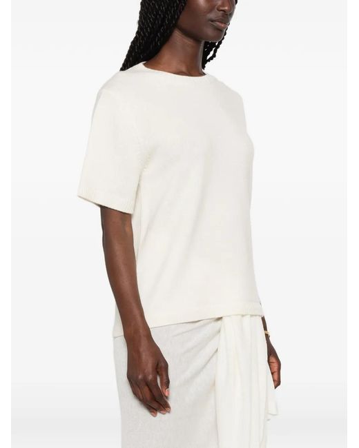 Soft Goat White Oversized Sweater