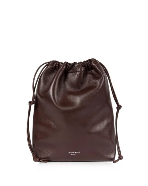 Ann Demeulemeester Brown Large Philippa Bucket Bag
