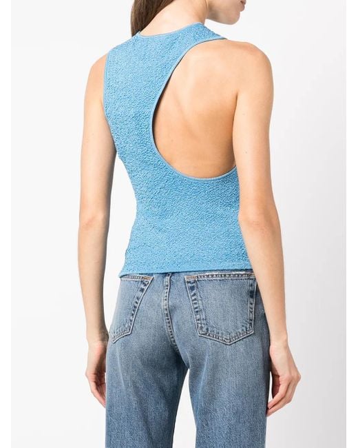 Galvan Blue Smock Selene Top