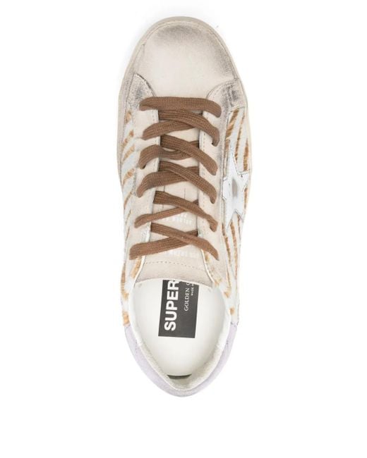 Golden Goose Deluxe Brand Natural Super-Star Shoes