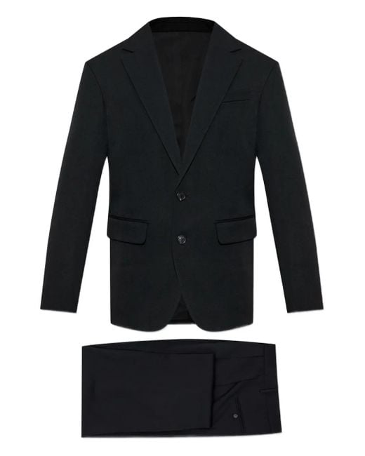 DSquared² Black Single-Breasted Suit for men