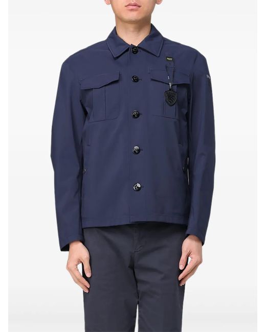 メンズ Blauer パッチポケット ジャケット Blue