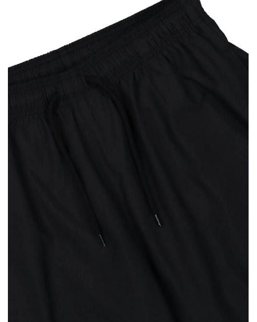 Pantalones con bajos rasgados (w)taps de hombre de color Black