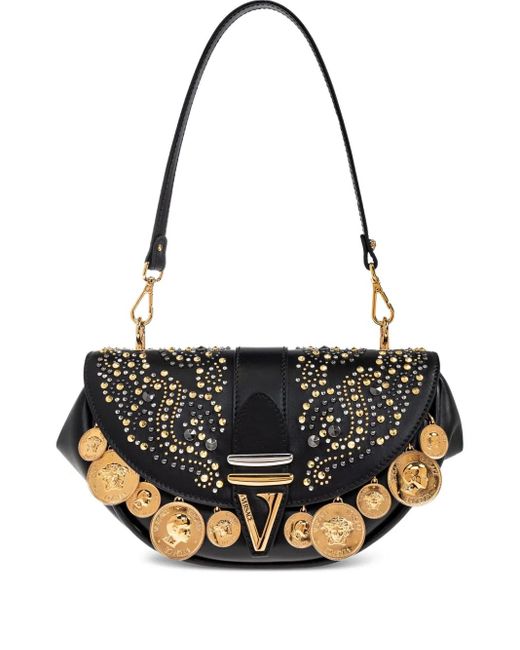 Versace Black Virtus Schultertasche