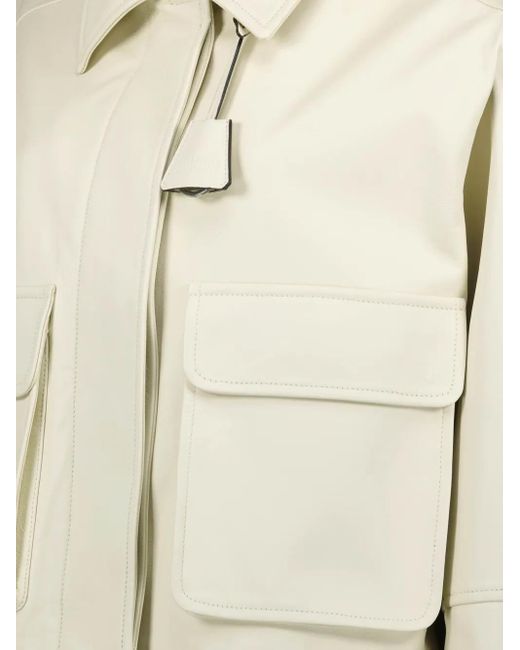 Moschino Natural Leather Jacket