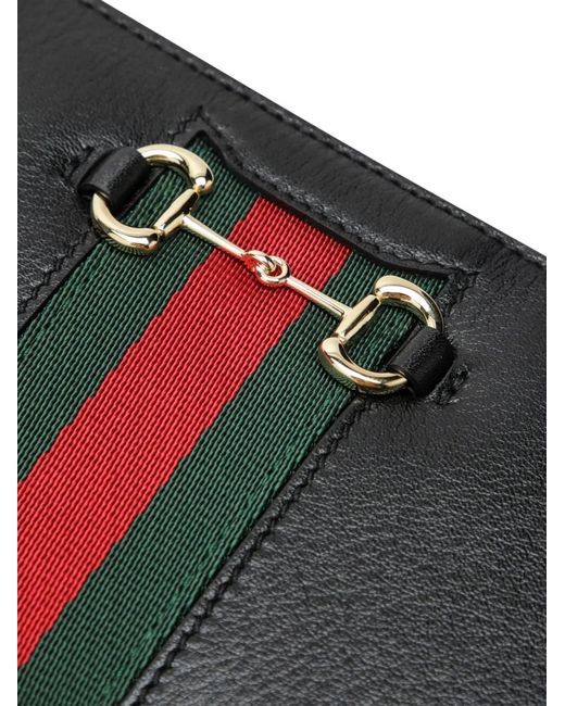 Gucci Black Zip-Around Wallet