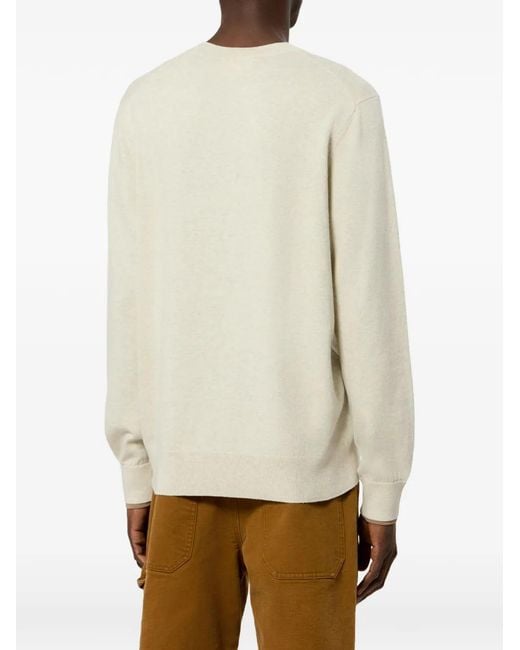 Isabel Marant White Antea Pullover for men