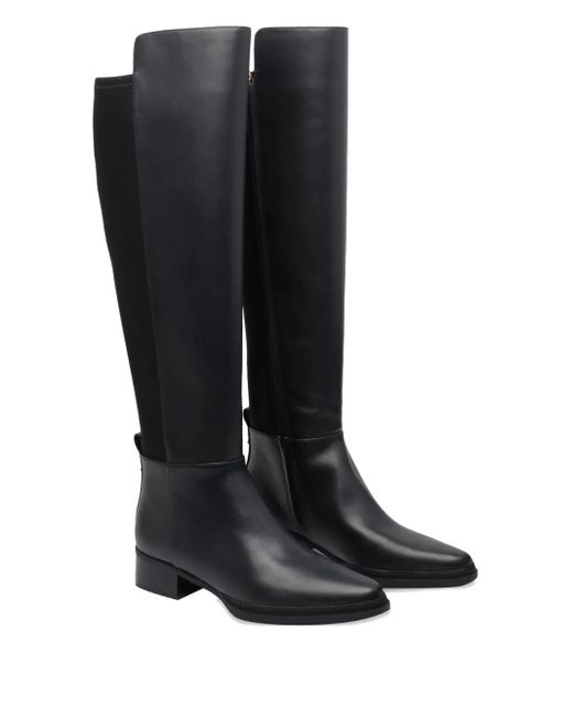 MICHAEL Michael Kors Black Pointed-Toe Lex Boots