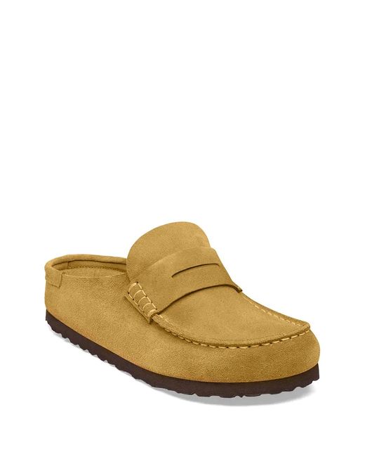 Birkenstock Natural Mules Naples Compensées