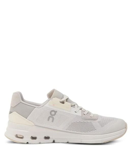 On Shoes White Cloudrift Mesh Sneakers