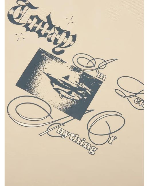 JUNGLES Natural Graphic-Print T-Shirt for men