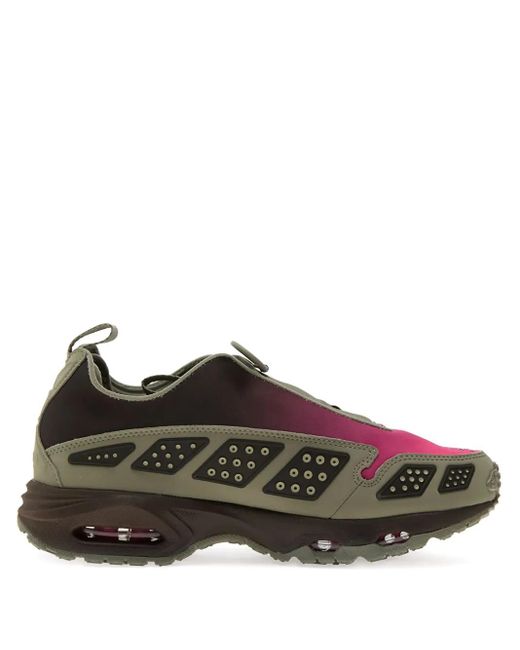 Nike Brown Air Max Sndr Zip-Front Sneakers