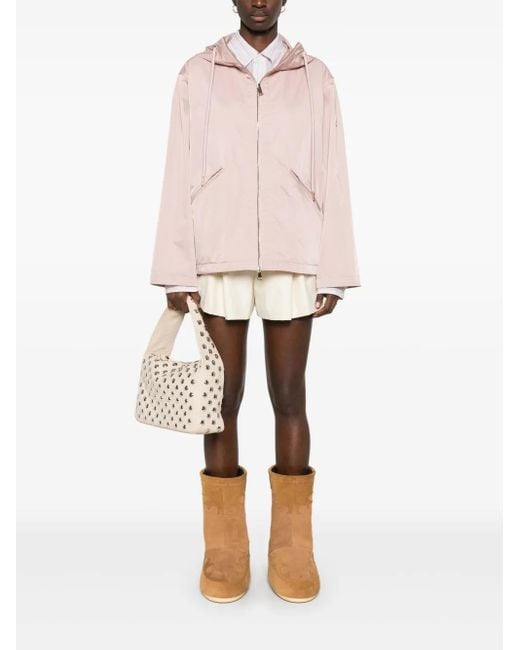 Moncler Pink Cassiopea Hooded Jacket
