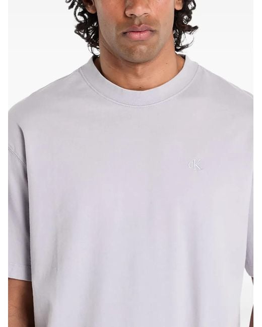 Calvin Klein White Washed T-Shirt for men