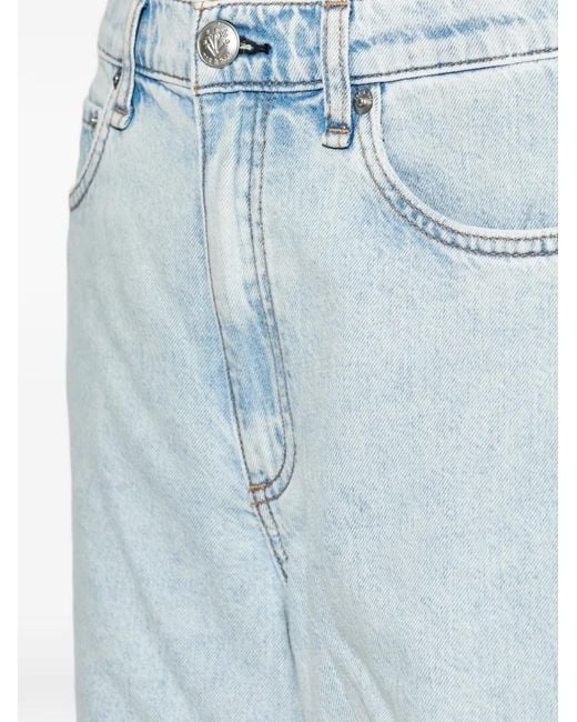 Vaqueros Con Parche Del Logo Rag & Bone de color Blue