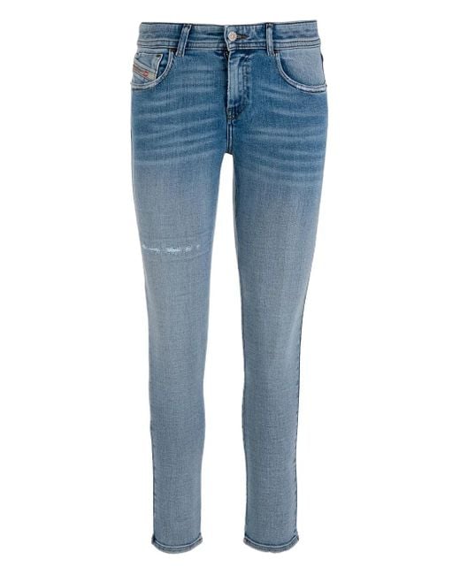 DIESEL Blue 2017 Slandy Jeans