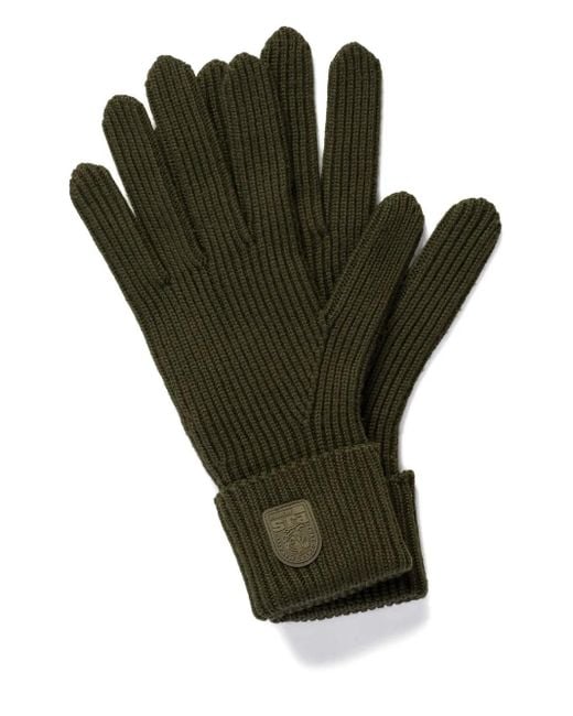 Guanti A Coste Con Applicazione di Parajumpers in Green