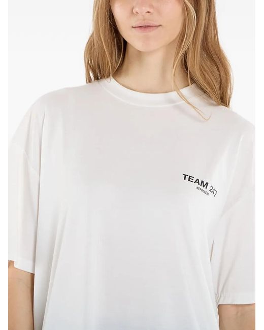 Represent White Short-Sleeves T-Shirt