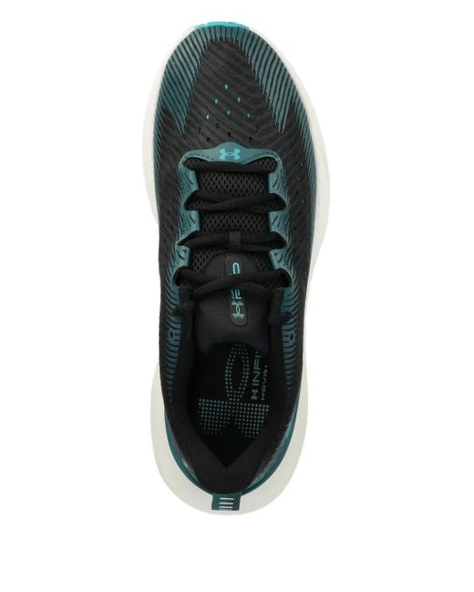 Under Armour Green Lace-Up Sneakers for men