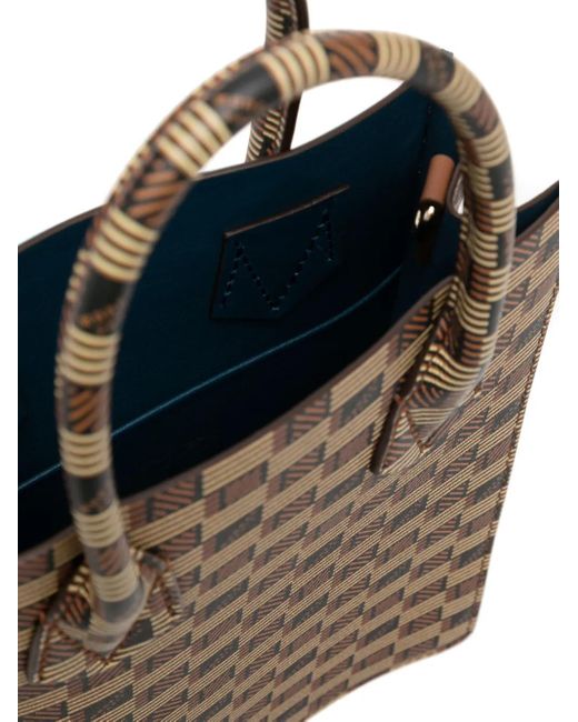 Sac Cabas Suite Junior En Cuir Moreau en coloris Brown