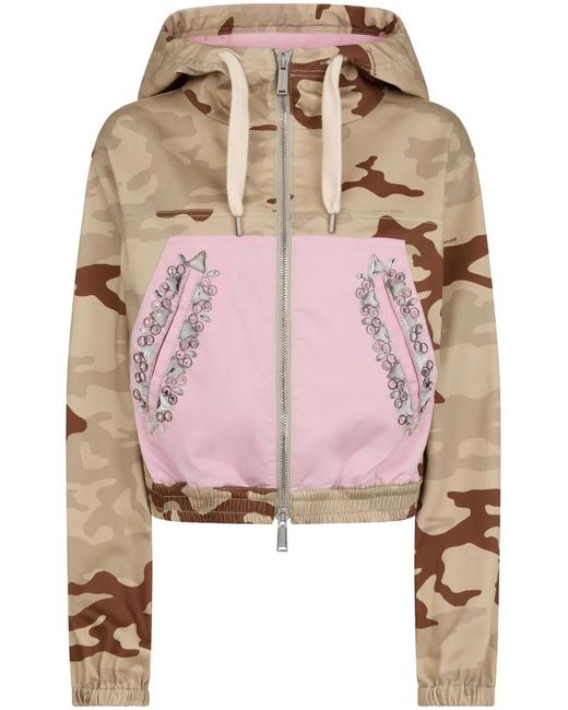 DSquared² Pink Camo Jacket