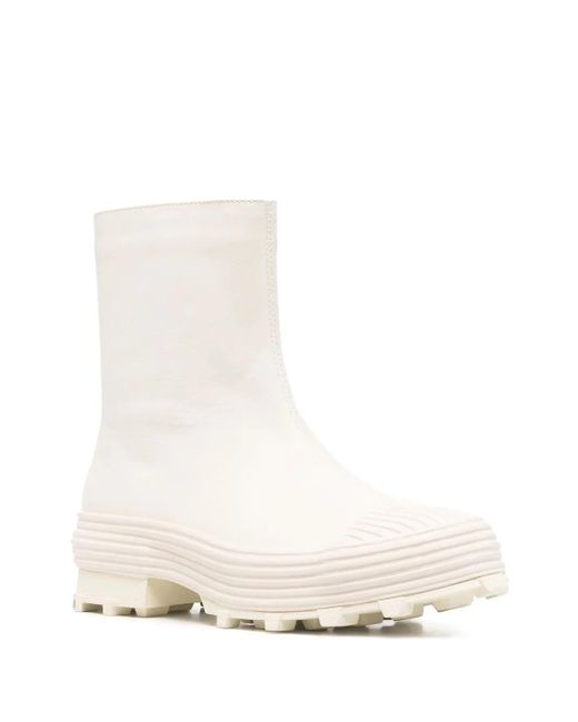 CAMPERLAB White Ankle-Length Boots