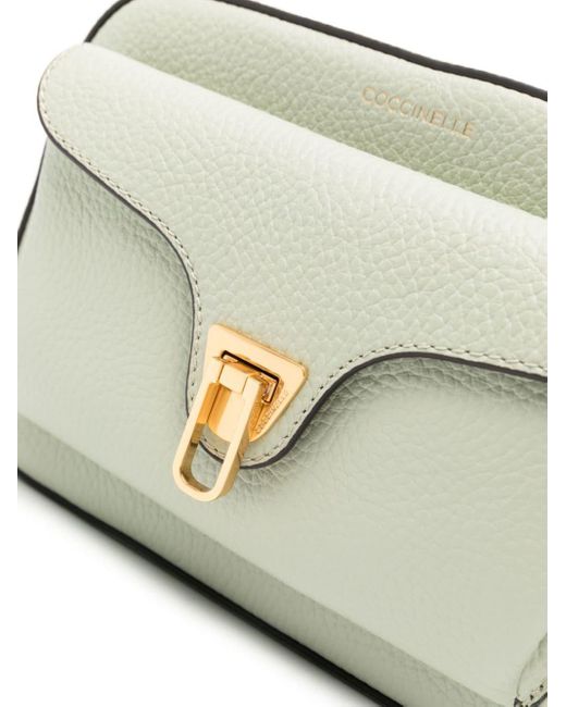 Coccinelle Gray Small Beat Soft Cross Body Bag