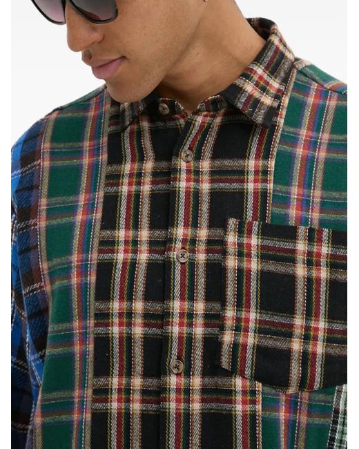 Chemise À Carreaux Desigual pour homme en coloris Blue