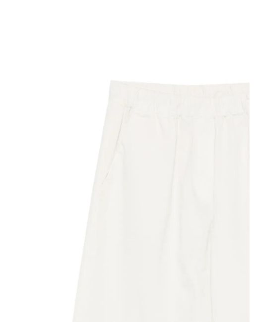 Antonelli White Tamara Elasticated Trousers
