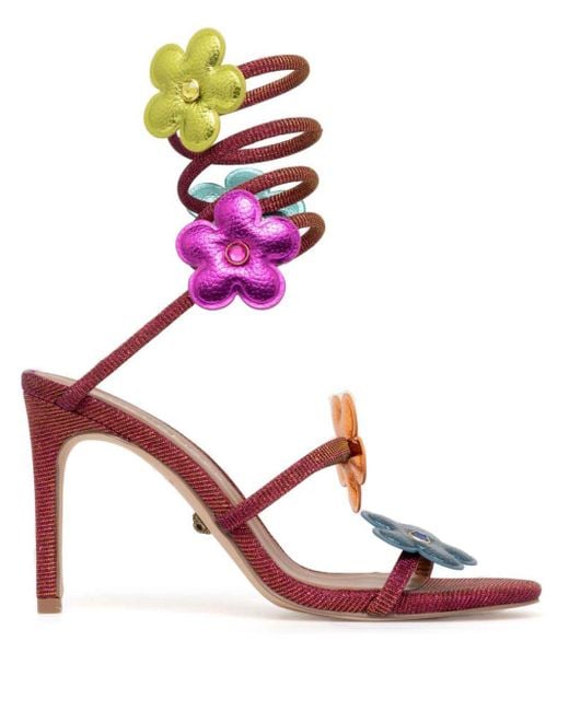 Kurt Geiger Daisy Spiral 100mm サンダル Pink